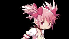 Black mahou shoujo madoka magica kaname madoka