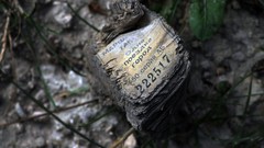 Black Men white warning ticket trains