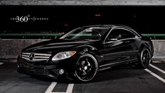Black Mercedes-Benz