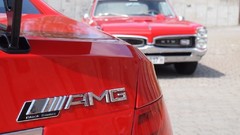 Black Mercedes Benz C63 Mercedes C 63 AMG