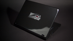 Black Metallic laptop Manga