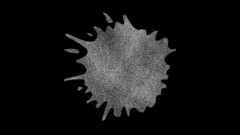 Black minimalistic splashes