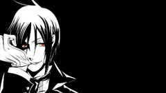 Black minimalistic suit kuroshitsuji