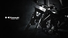 Black Motorcycles Kawasaki vehicles KAWASAKI D TRACKER