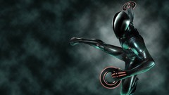 Black Movies Tron suit