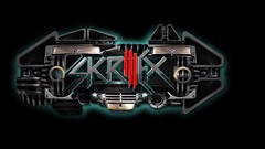 Black Music glow skrillex dubstep logos