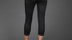 Black pants designer leggings