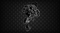 Black patterns Textures faces