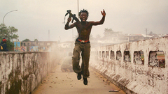 Black people Men jumping