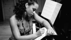 Black people piano alicia