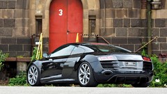 Black phantom cars static audi r8