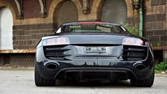 Black phantom cars static audi r8