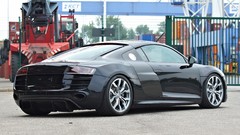 Black phantom cars static audi r8