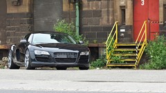 Black phantom cars static audi r8