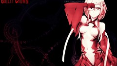 Black pink hair anime