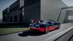 Black red cars Supercars bugatti veyron Bugatti Veyron Grand 