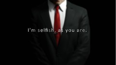 Black red costume suit hitman agent 47