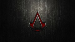 Black red leather symbol creed assassins creed assassins 