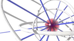 Black red white abstract explosion Zeppelin Mark