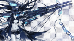 Black rock shooter blue