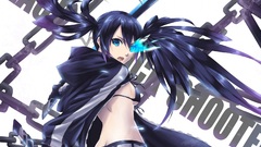 Black rock shooter blue