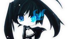 Black rock shooter blue