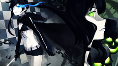 Black rock shooter blue
