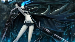 Black rock shooter blue