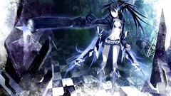 Black rock shooter blue