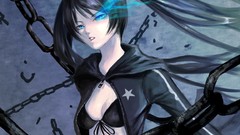 Black rock shooter blue