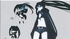 Black rock shooter Chibi