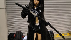 Black rock shooter cosplay