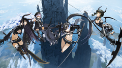 Black rock shooter Dead