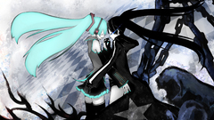 Black rock shooter hatsune