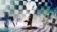 black rock shooter kuroi mato Anime anime girls