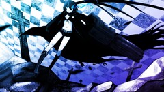 black rock shooter kuroi mato anime girls Anime belly pants
