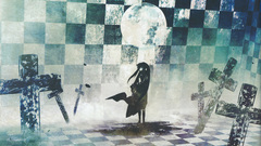 Black rock shooter moon