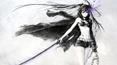 Black rock shooter Simple