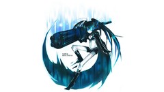 Black rock shooter Simple Background