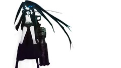 Black rock shooter Simple Background