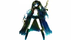 Black rock shooter Simple Background