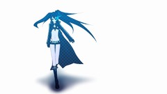Black rock shooter Simple Background