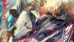 Black samurai vs kaine