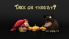 Black sheep Wolves Halloween funny pumpkins shaun