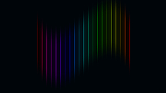 Black spectrum lines