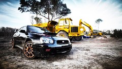 Black Subaru subaru impreza subaru impreza wrx sti