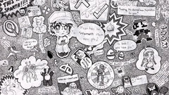 Black text white Drawn and Internet high meme