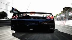 Black track Horses cars Ferrari supercar races video games