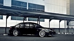 Black tuning cars BMW