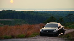 Black tuning cars JDM Japanese domestic market Infiniti G37